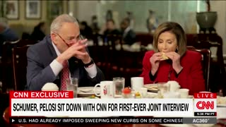 CNN Thought It Was A Good Idea To Interview Pelosi & Schumer While They Eat, 3 Clowns Walk Into A...