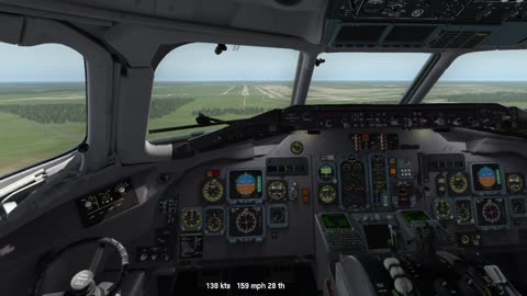 Testing out the MD80 on Xplane 11.55 - ILS KIAH Houston Tx