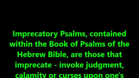 The Imprecatory Psalms are Devilish says CS Lewis (Psalm 1379) Error Exposed