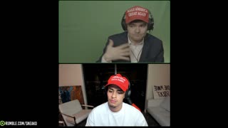 SNEAKO Confronts Nick Fuentes About Trump Announcement!