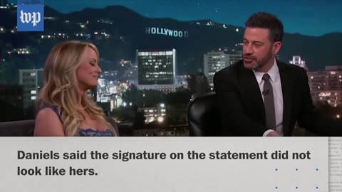 "Jimmy Kimmel Tries to Get Stormy Daniels to Talk About Trump - Here's What Happened"