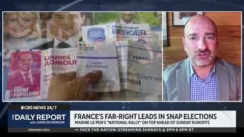 Why is the far-right gaining momentum in France CBS News