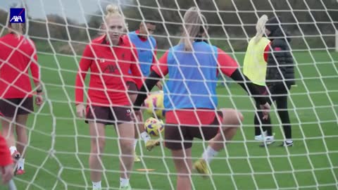 Inside Training_ High spirits as Reds prepare for Reading trip