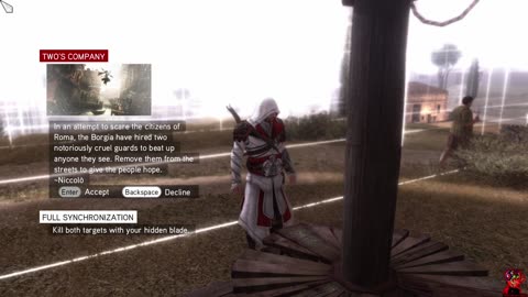 Assassin's Creed Brotherhood Thief Missions 5 Class Warfare 100%