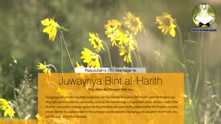 Rasulullah's Marriage To Juwayriyyah Bint Al-Harith - Imam Anwar Al-Awlaki