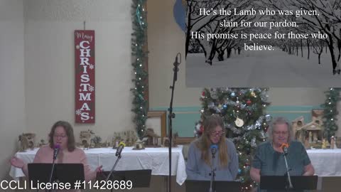 Moose Creek Baptist Church Sing “O Come All You Unfaithful” During Service 12-18-2022