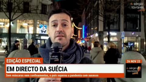 🎥|Reportagem - Em directo da Suécia (26/11/2022)