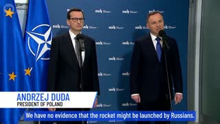 Poland's President Points Finger At Russia For Ukraine Missile Strike | 10 News First