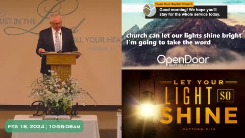 Urgent Sermon for All Christians – Let YOUR Light So Shine