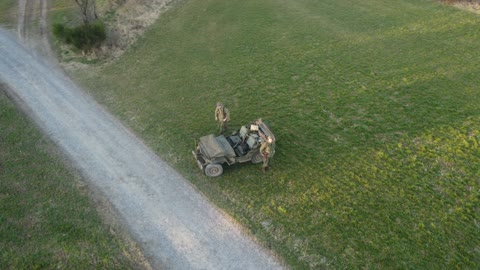 Drone Shot Belgian Ardennes Test