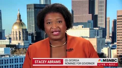 Abortion will help solve the inflation problem according to Stacey Abrams.