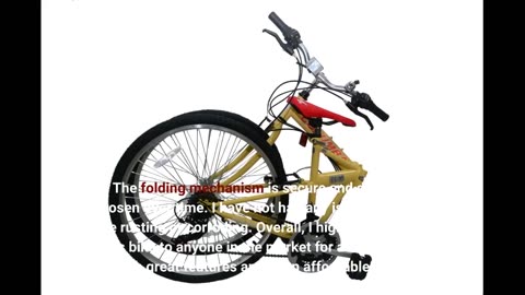 Buyer Feedback: Columba 26 Inch Alloy Folding Bike w.18 Speed & Double Suspension