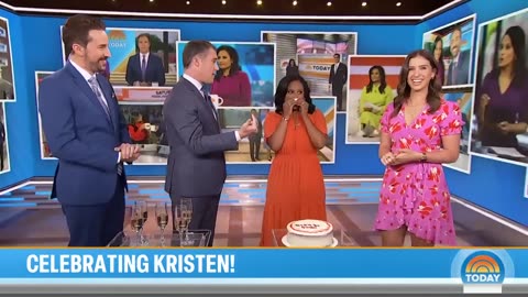 TODAY celebrates Kristen Welker with sweet send-off
