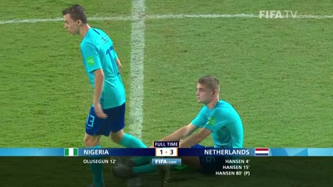 Nigeria v Netherlands FIFA U-17 World Cup Brazil 2019 Match Highlights