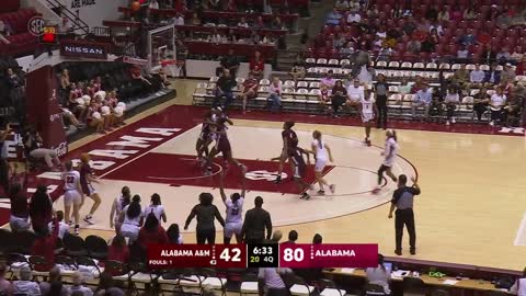 Condensed Highlights: Alabama Women's Basketball vs. Alabama A&M