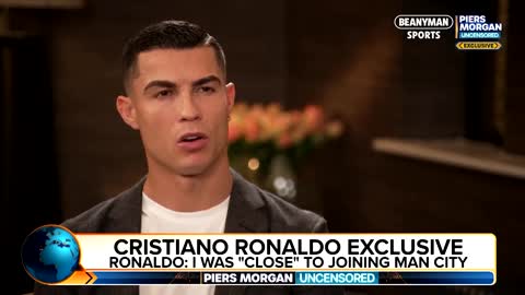 Cristiano Ronaldo reveals he was CLOSE to joining Manchester City