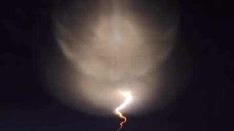 This video captures a ballistic missile launch from Mongolia