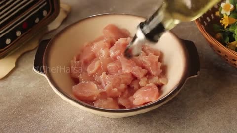 Chicken & Cheese Paratha Roll 😍 Recipe By Chef Hafsa (1)