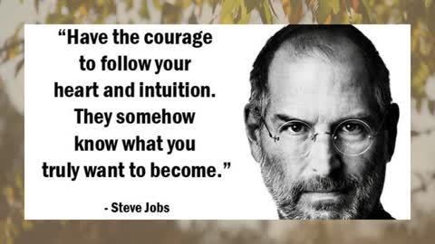 Quotes today from Steve Jobs