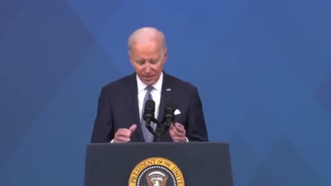 Look how worried Biden sounds from Mexico City to the White House.