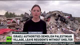 Palestinian Village Demolished Over 200 Times by Israeli Forces