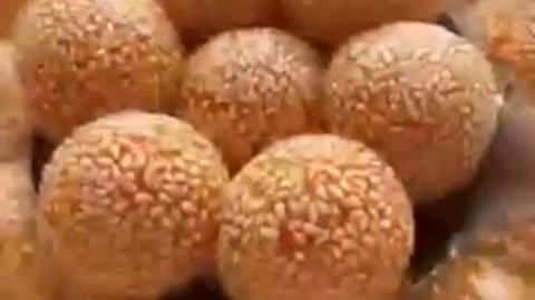 Mouthwatering sweet potato sesame balls