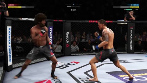 PS4 user2 Custom Fighter vs user Anthony Pettis 1