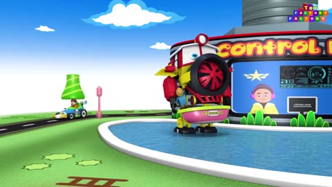 Chick City_ Lego , Toy train 🚂 Cartoon_Toy, Video 2023