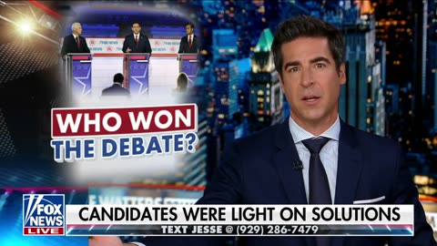 Jesse Watters: I’m SHOCKED candidates gave Biden a pass