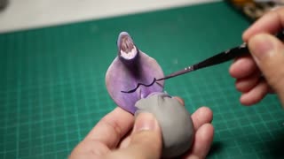 How to make Pokemon hatching from eggs with Polymer clay