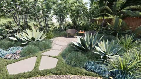 Santa Barbara Residential Landscape Design Animation