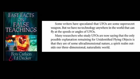 A BIBLICAL RESPONSE TO UFO HEARING & SIGHTING