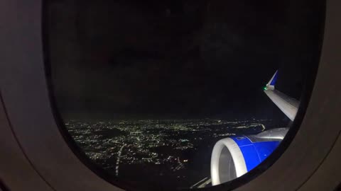Night Landing in Hyderabad