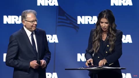 Gov. Kristi Noem Signs Executive Order Defending Second Amendment at NRA-ILA