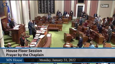 First day of Minnesota Legislative Session