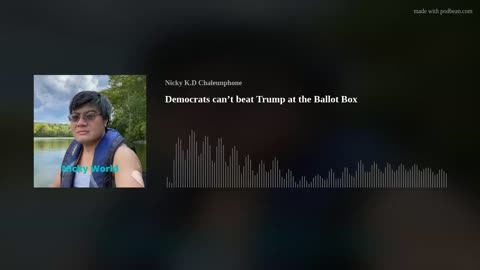 Democrats can’t beat Trump at the Ballot Box