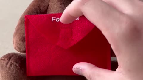 letter teddy bear