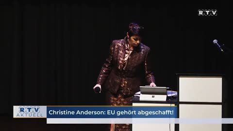 Christine Anderson: EU muss abgeschafft werden!