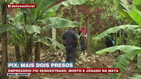 Empresário é sequestrado, morto e jogado na mata