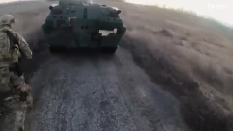 Helmet camera footage shows 'incursion by Ukrainian troops