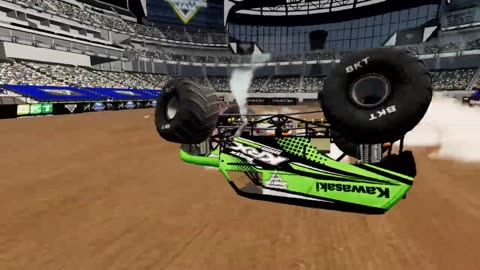 Monster Jam CRAZY Saves Compilation