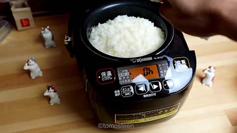 Lego Fried Pork Cutlet Rice Bowl _ Stop Motion Cooking & ASMR