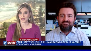 Calif. State Senate pulls bill mandating COVID-19 vaccine for school children