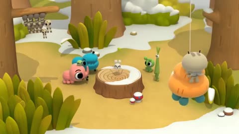 Latest Children's Animated Cartoon Bellbug Popo Friends