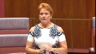 Senator Pauline Hanson champion for Aussie Firefighters STILL MANDATED
