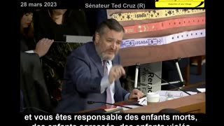 CHILD TRAFFICKING 🇺🇸 Republican Senator Ted Cruz rages against HSS Alejandro Mayorkas