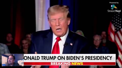 Donald Trump calls out Joe Biden's mental and physical decline...says he won't make it to 2024