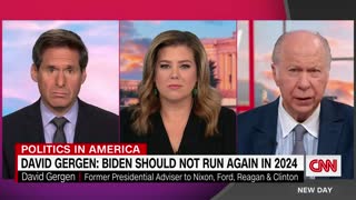 CNN Senior Political Analyst David Gergen Says Biden Shouldn’t Run for Re-Election