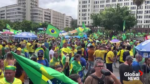 Supporters of Brazil’s Bolsonaro call on military after election loss, Lula backers celebrate win