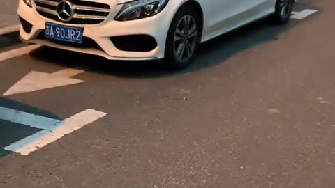 Stunning White Mercedes Car Model - Must See!